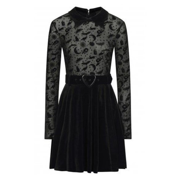Collectif Dresses & Skirts - NWT Collectif Roo Magic Mesh Skater Dress